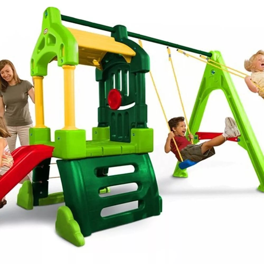 Žaidimų aikštelė – sūpynės ir čiuožykla